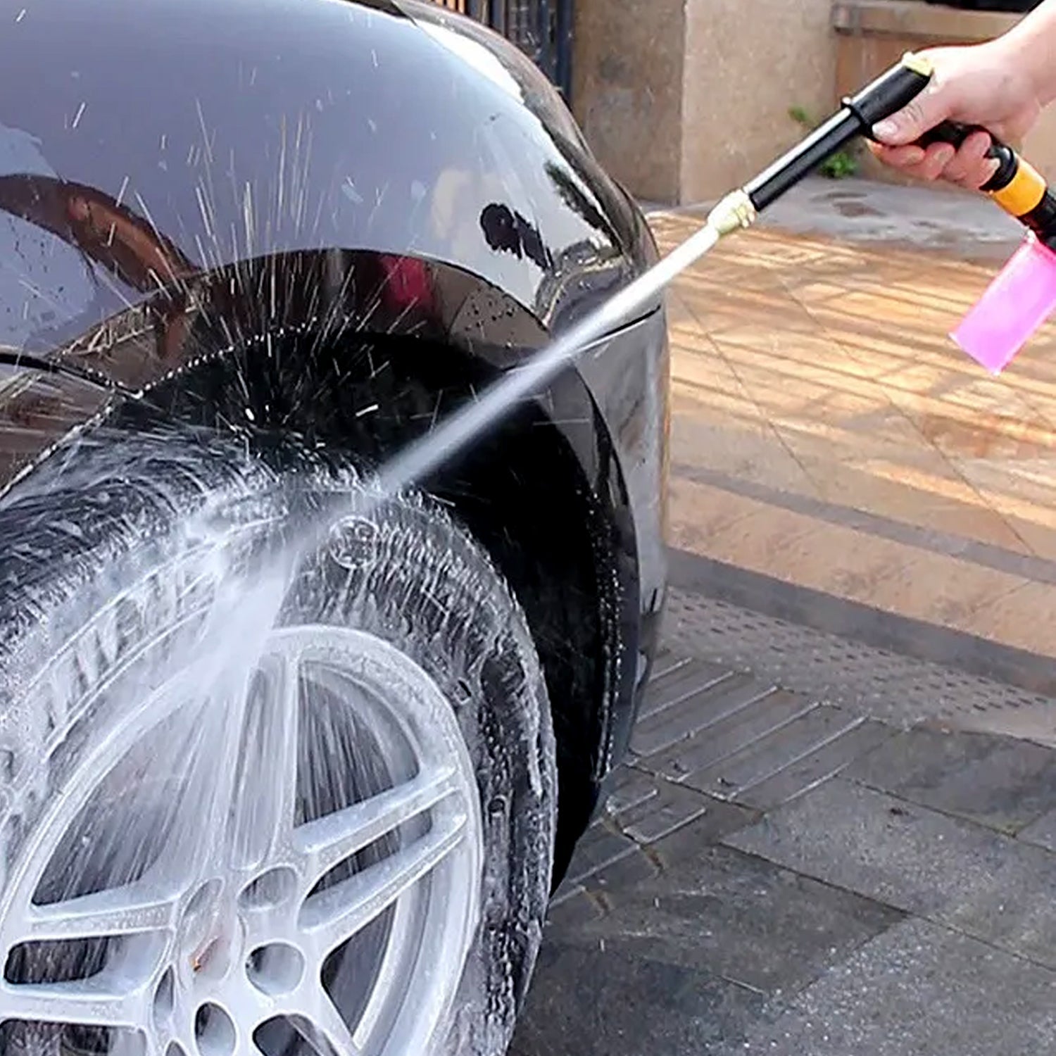 9148 Plastic Body, Metal Trigger & Brass Nozzle Water Spray Gun For Water Pipe | Non-Slip | Comfortable Grip | Multiple Spray Modes | Ideal Pipe Nozzle For Car Wash, Gardening,& Other Uses 9148 Plastic Body, Metal Trigger & Brass Nozzle Water Spray Gun For Water Pipe | Non-Slip | Comfortable Grip | Multiple Spray Modes | Ideal Pipe Nozzle For Car Wash, Gardening,& Other Uses
